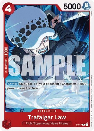 Trafalgar Law (Tournament Pack Vol. 7) (P-017) - Promo