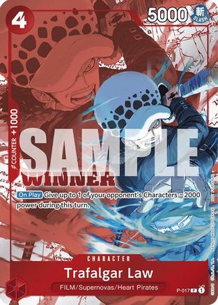 Trafalgar Law (Winner Pack Vol. 7) (P-017) - Promo