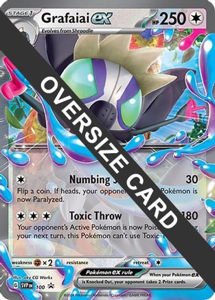 Grafaiai ex (SV: Scarlet & Violet Promo Cards) 100  - Holofoil - Promo