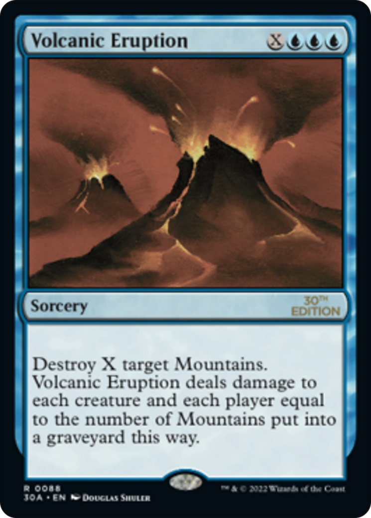 Éruption volcanique [Édition 30e anniversaire] 