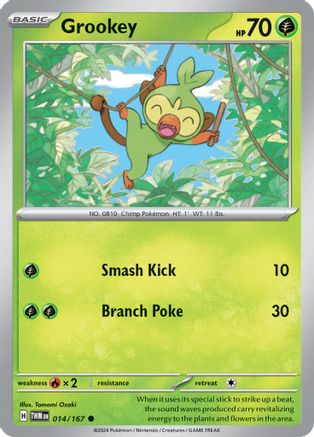 Grookey 014  - Common