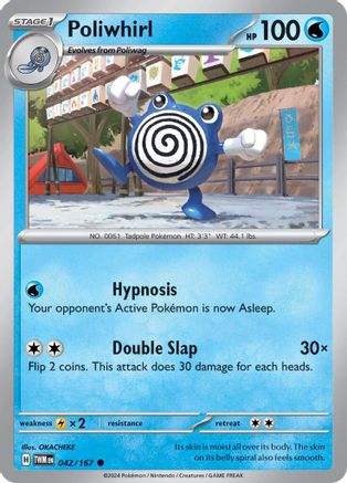 Poliwhirl 042  - Common