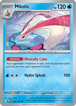 Milotic (050/167) [Écarlate et Violet : Mascarade du Crépuscule] 