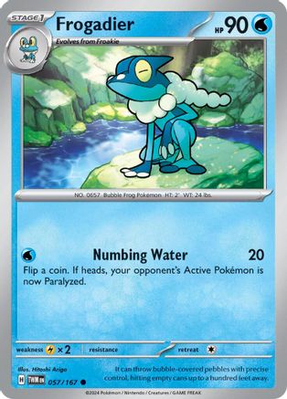 Frogadier 057  - Common