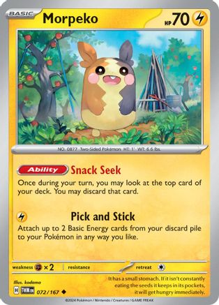 Morpeko 072  - Uncommon