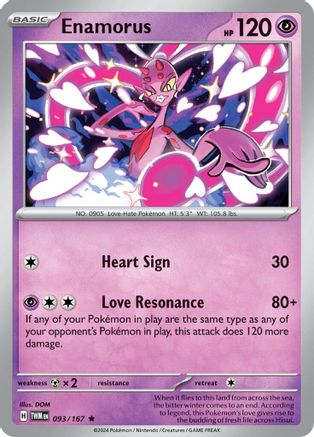 Enamorus 093/167  - Holofoil - Rare