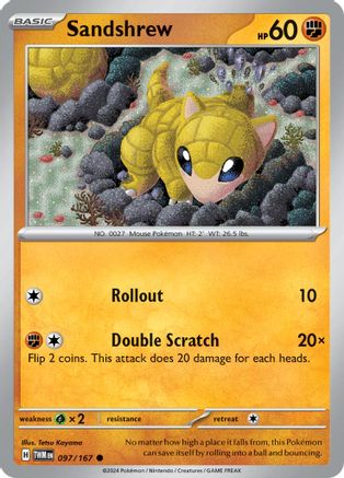Sandshrew 097  - Common