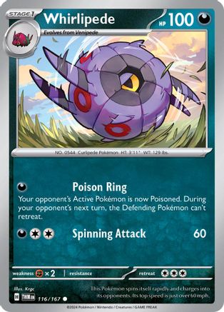 Whirlipede 116  - Common