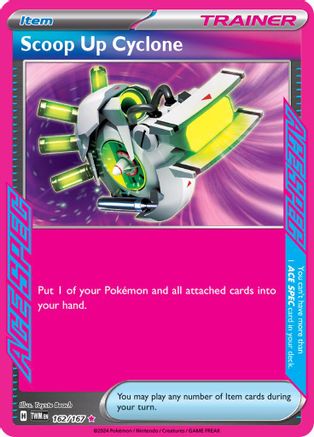 Scoop Up Cyclone 162  - Holofoil - ACE SPEC Rare