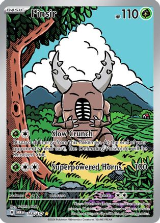 Pinsir 168/167  - Holofoil - Illustration Rare