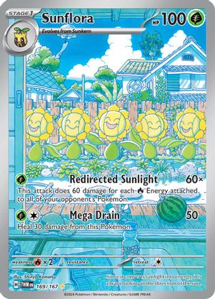 Sunflora 169/167  - Holofoil - Illustration Rare