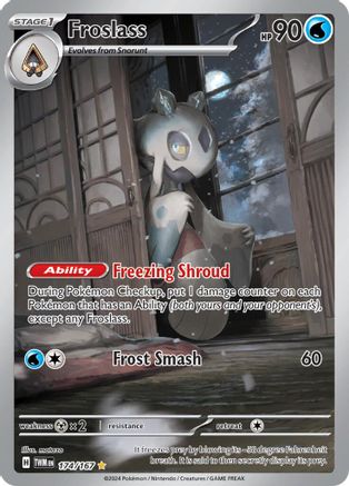 Froslass 174/167  - Holofoil - Illustration Rare