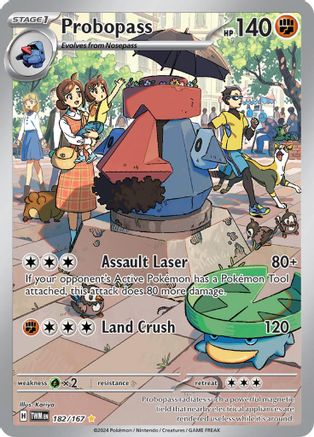 Probopass 182/167  - Holofoil - Illustration Rare