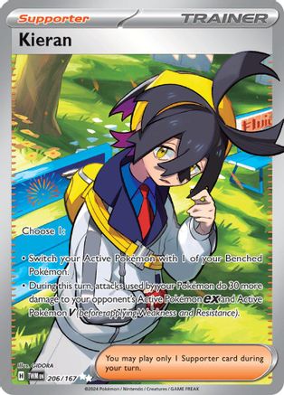 Kieran 206/167  - Holofoil - Ultra Rare