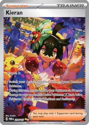 Kieran 218/167  - Holofoil - Special Illustration Rare