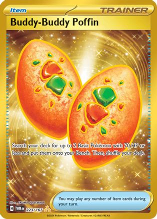 Buddy-Buddy Poffin 223  - Holofoil - Hyper Rare