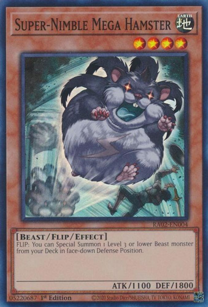 Méga Hamster super agile [RA02-EN004] Super Rare 