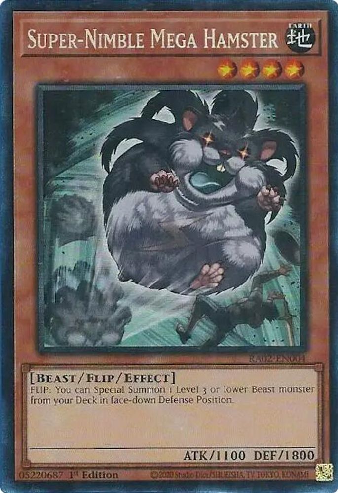 Mega Hamster super agile (PCR) [RA02-EN004] Rare de collection prismatique 