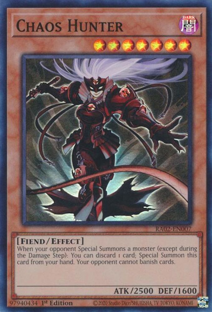 Chaos Hunter (RA02-EN007) - Super Rare