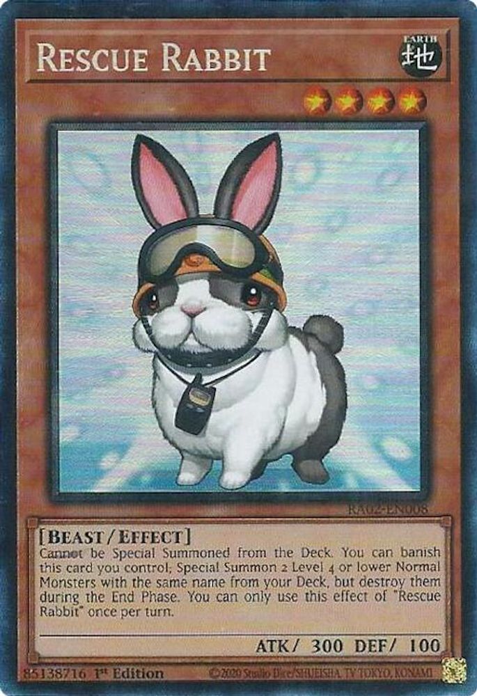 Rescue Rabbit (PCR) (RA02-EN008) - Prismatic Collector's Rare
