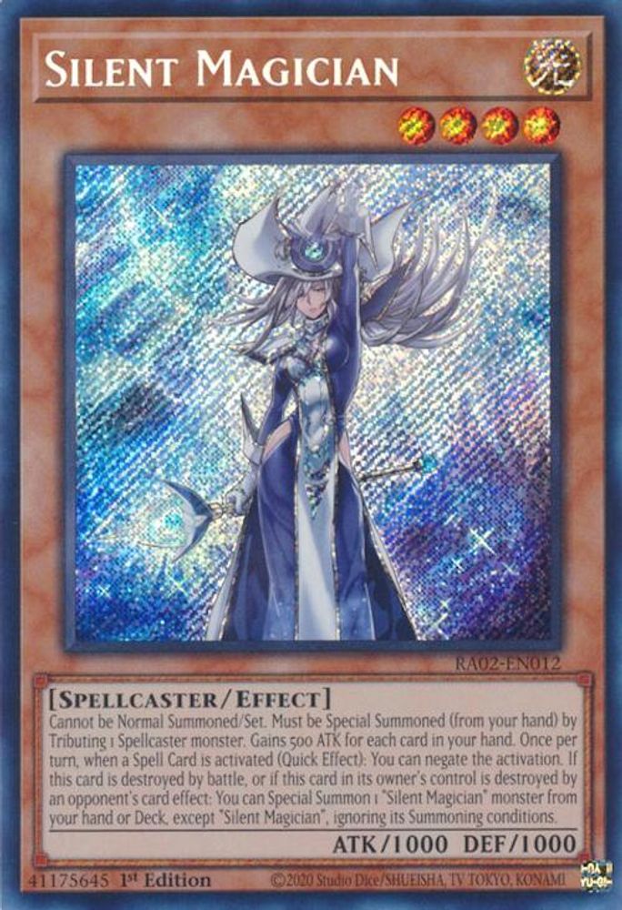 Silent Magician (Secret Rare) (RA02-EN012) - Secret Rare