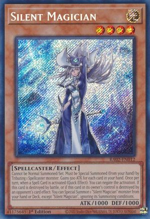 Magicien silencieux (Secret Rare) [RA02-EN012] Secret Rare 