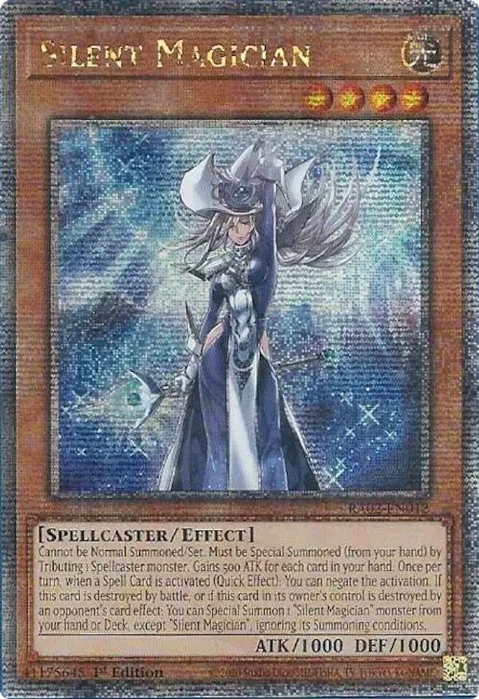 Magicien silencieux (Quart de siècle secret rare) [RA02-EN012] Quart de siècle secret rare 