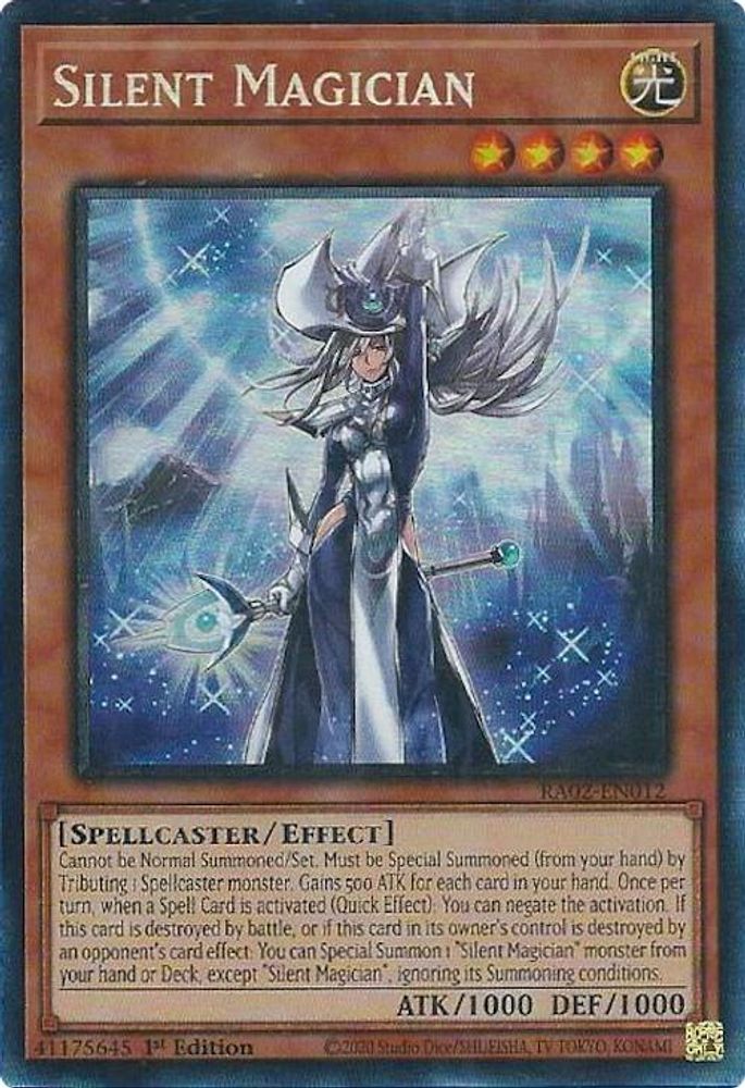 Silent Magician (PCR) (RA02-EN012) - Prismatic Collector's Rare