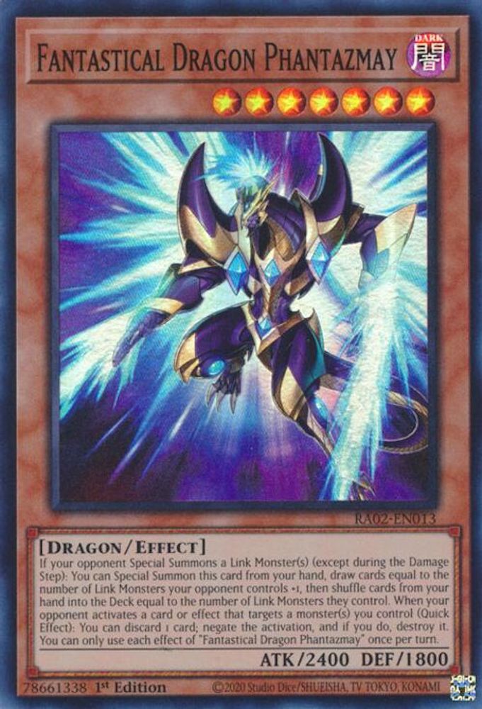 Dragon fantastique Phantazmay (Art alternatif) [RA02-EN013] Super Rare 