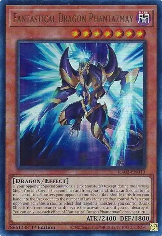 Fantastical Dragon Phantazmay (Alternate Art) (UR) (RA02-EN013) - Ultra Rare