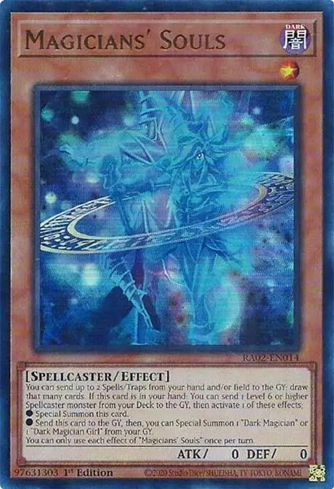 Magicians' Souls (UR) (RA02-EN014) - Ultra Rare