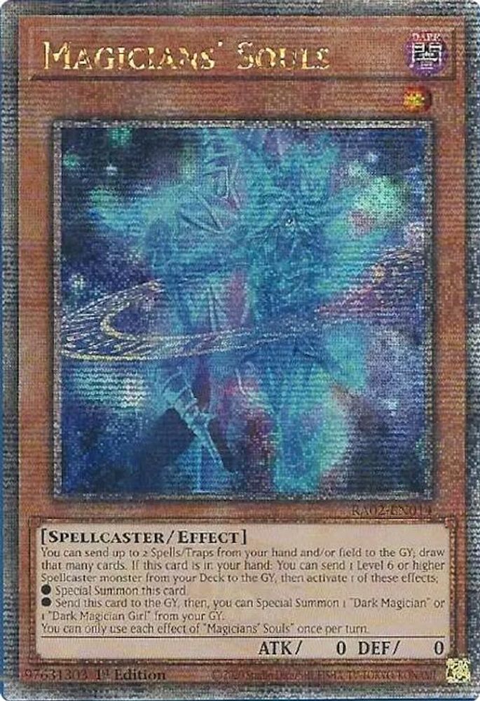 Âmes des magiciens (Quart de siècle secret rare) [RA02-EN014] Quart de siècle secret rare 