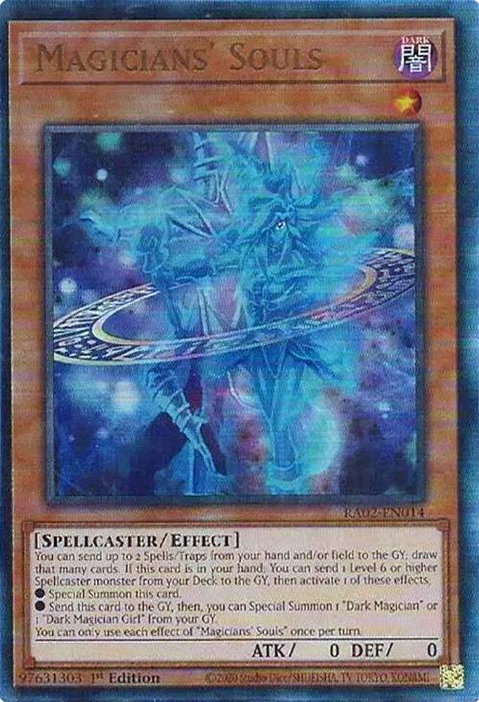 Magicians' Souls (PUR) (RA02-EN014) - Prismatic Ultimate Rare