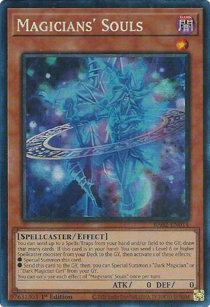 Magicians' Souls (PCR) (RA02-EN014) - Prismatic Collector's Rare