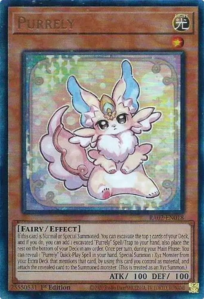 Purrely (PUR) (RA02-EN018) - Prismatic Ultimate Rare