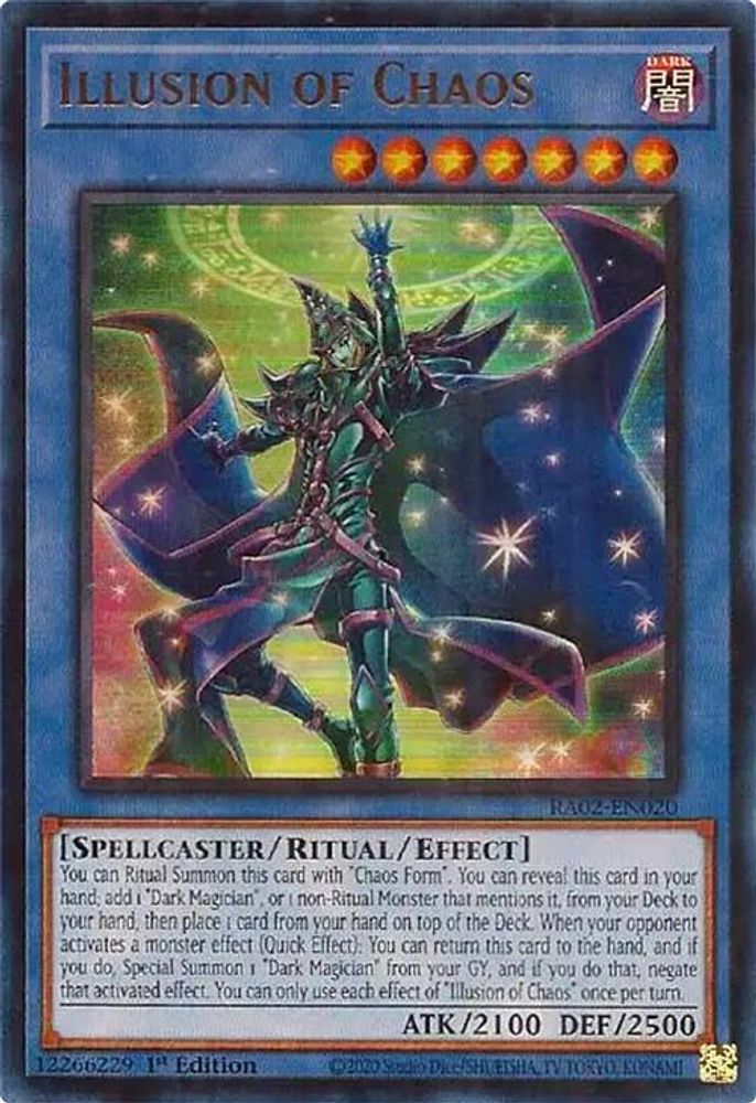 Illusion of Chaos (UR) (RA02-EN020) - Ultra Rare