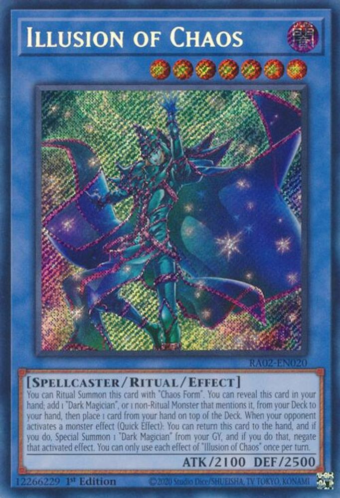 Illusion of Chaos (Secret Rare) (RA02-EN020) - Secret Rare