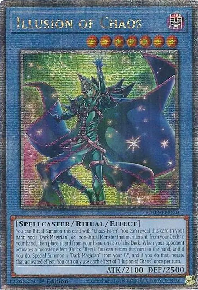 Illusion du chaos (Quart de siècle secret rare) [RA02-EN020] Quart de siècle secret rare 