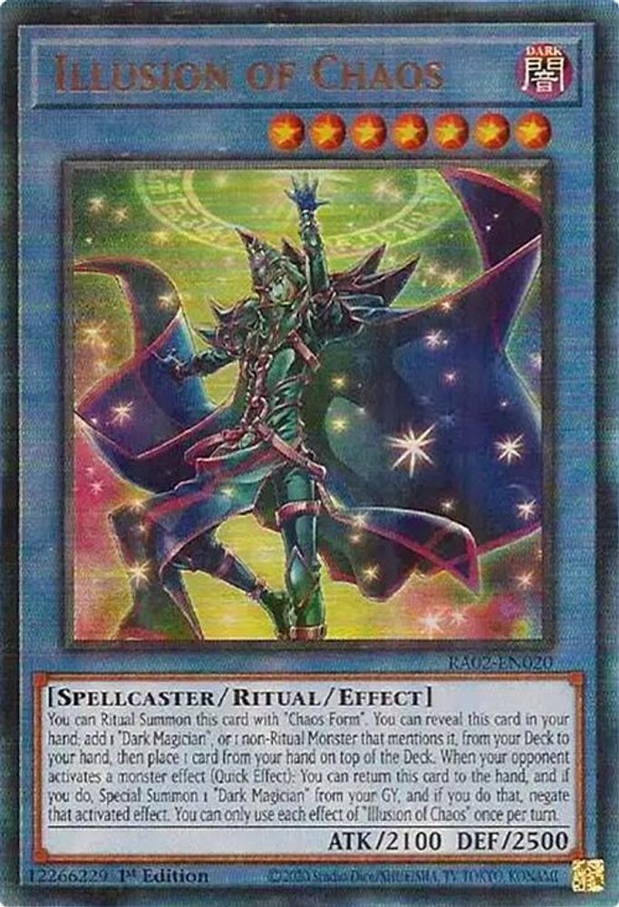 Illusion of Chaos (PUR) (RA02-EN020) - Prismatic Ultimate Rare