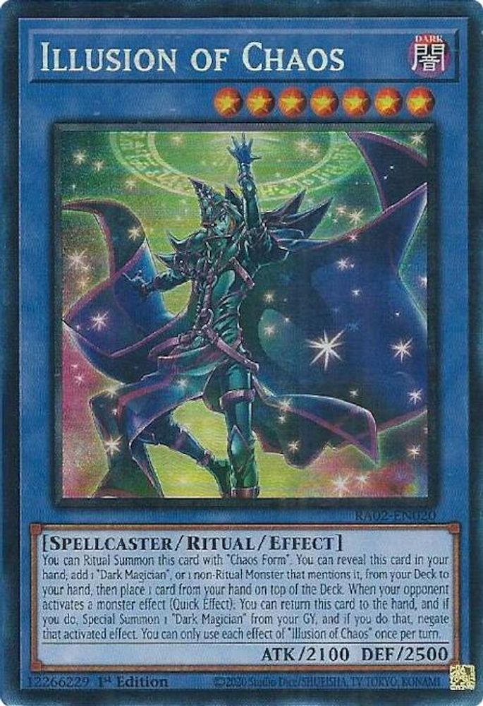 Illusion of Chaos (PCR) (RA02-EN020) - Prismatic Collector's Rare