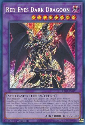 Dragon noir aux yeux rouges (Secret Rare) [RA02-EN021] Secret Rare 