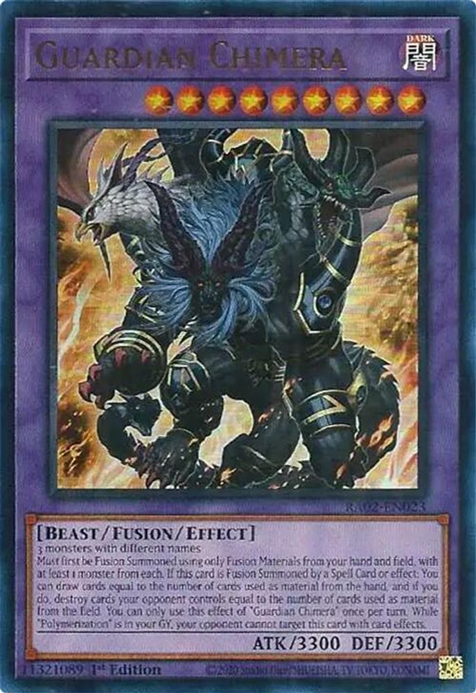 Guardian Chimera (UR) (RA02-EN023) - Ultra Rare