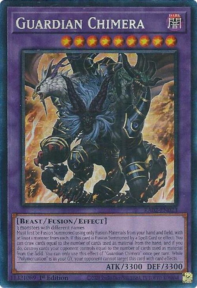 Guardian Chimera (PCR) (RA02-EN023) - Prismatic Collector's Rare