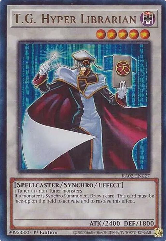 T.G. Hyper Librarian (UR) (RA02-EN027) - Ultra Rare
