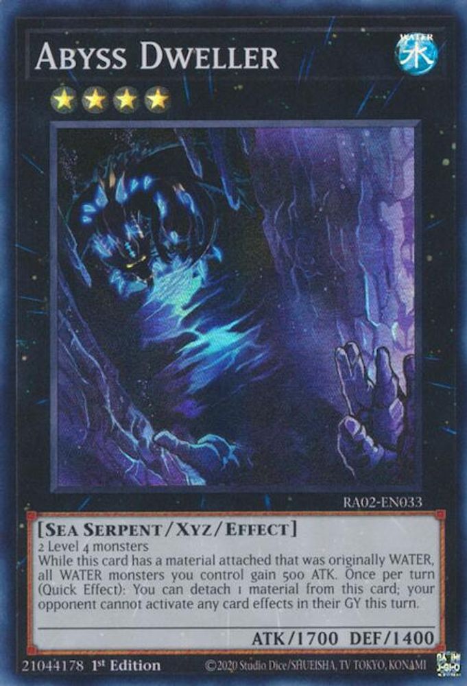 Abyss Dweller (RA02-EN033) - Super Rare