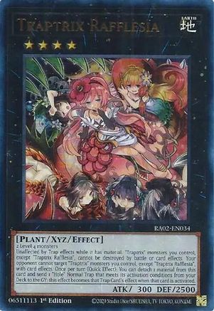 Traptrix Rafflesia (UR) [RA02-EN034] Ultra Rare 