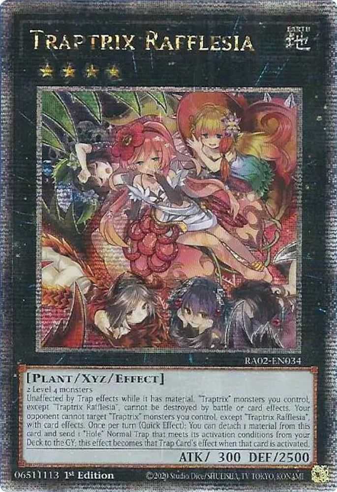 Traptrix Rafflesia (Quart de siècle secret rare) [RA02-EN034] Quart de siècle secret rare 