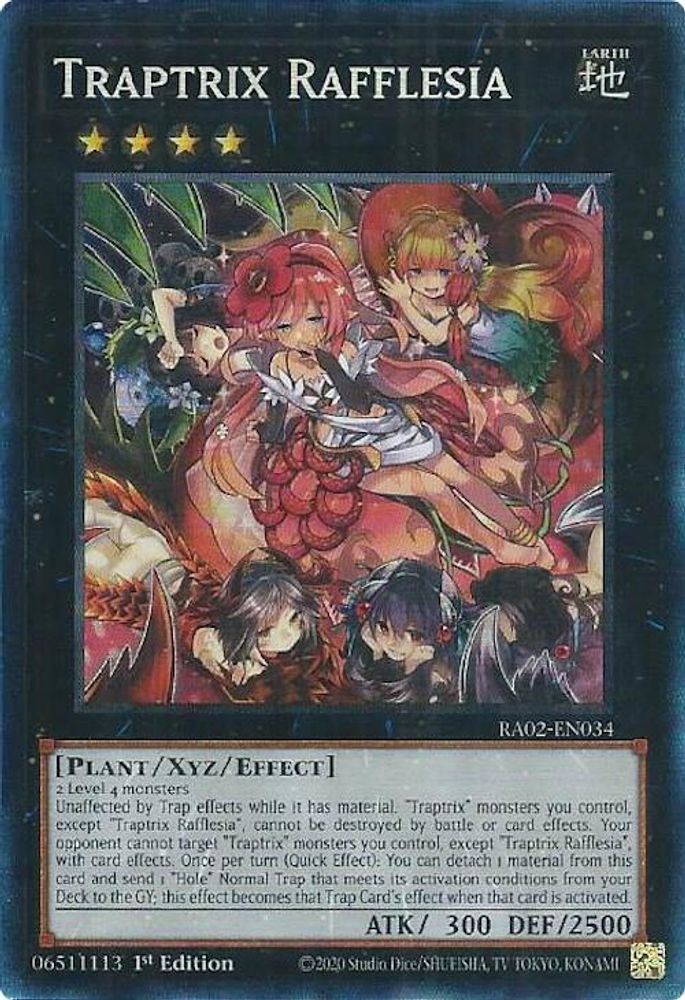 Traptrix Rafflesia (PCR) (RA02-EN034) - Prismatic Collector's Rare