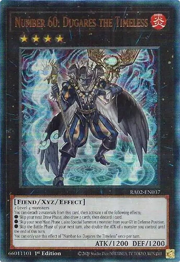 Numéro 60 : Dugares l'Intemporel (PUR) [RA02-EN037] Prismatic Ultimate Rare 