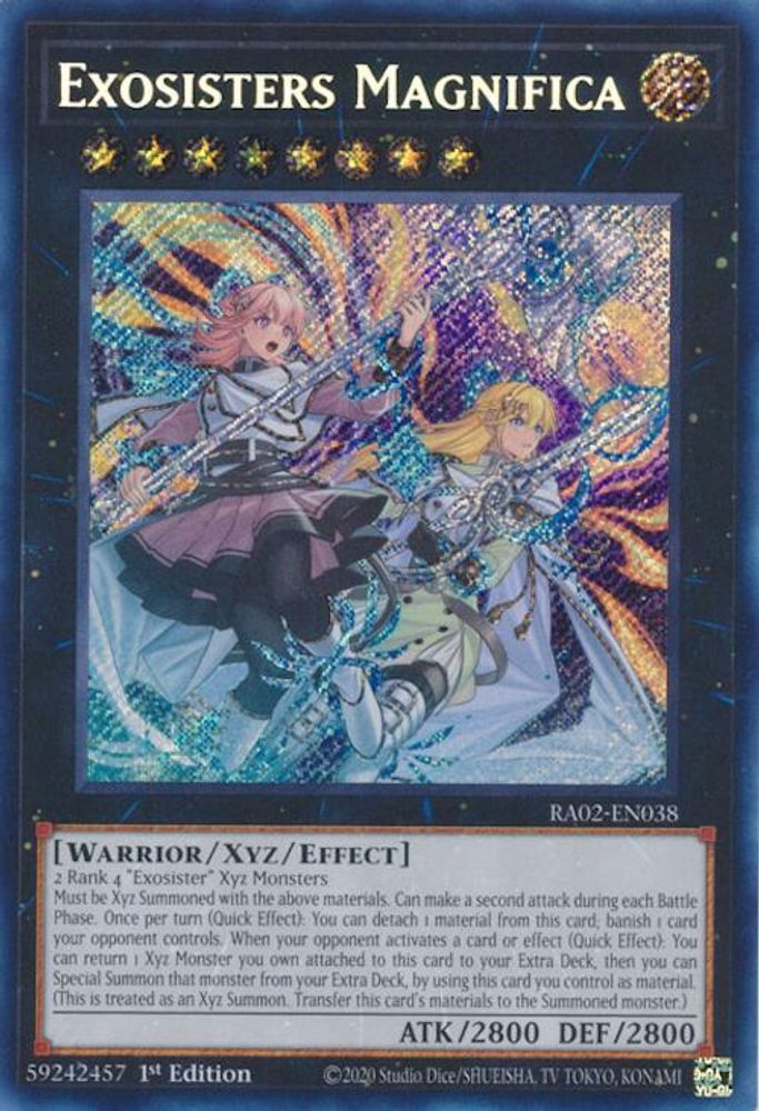 Exosisters Magnifica (Secret Rare) (RA02-EN038) - Secret Rare